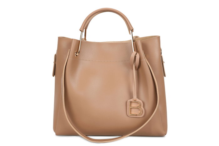 Lucky Bees Bolso de Hombro Camel